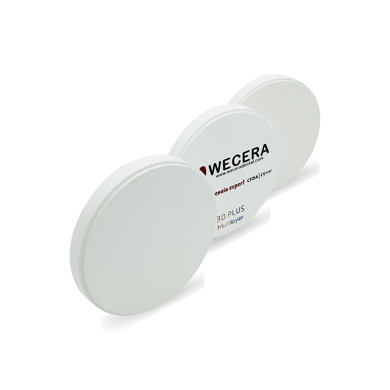 Compatible Machines Roland VHF Imes-icore Three-Layered Zirconium Oxide for Temperature Sintering