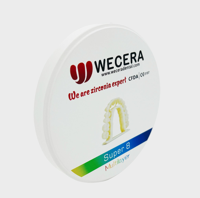 11 Gradients 3D Multilayer Zirconia For Dental Milling Center 16 Vita Colors And 3 Bleach Colors
